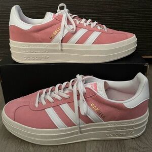 Adidas Gazelle Bold Super Pop Pink - Women’s 11 / Men’s 10